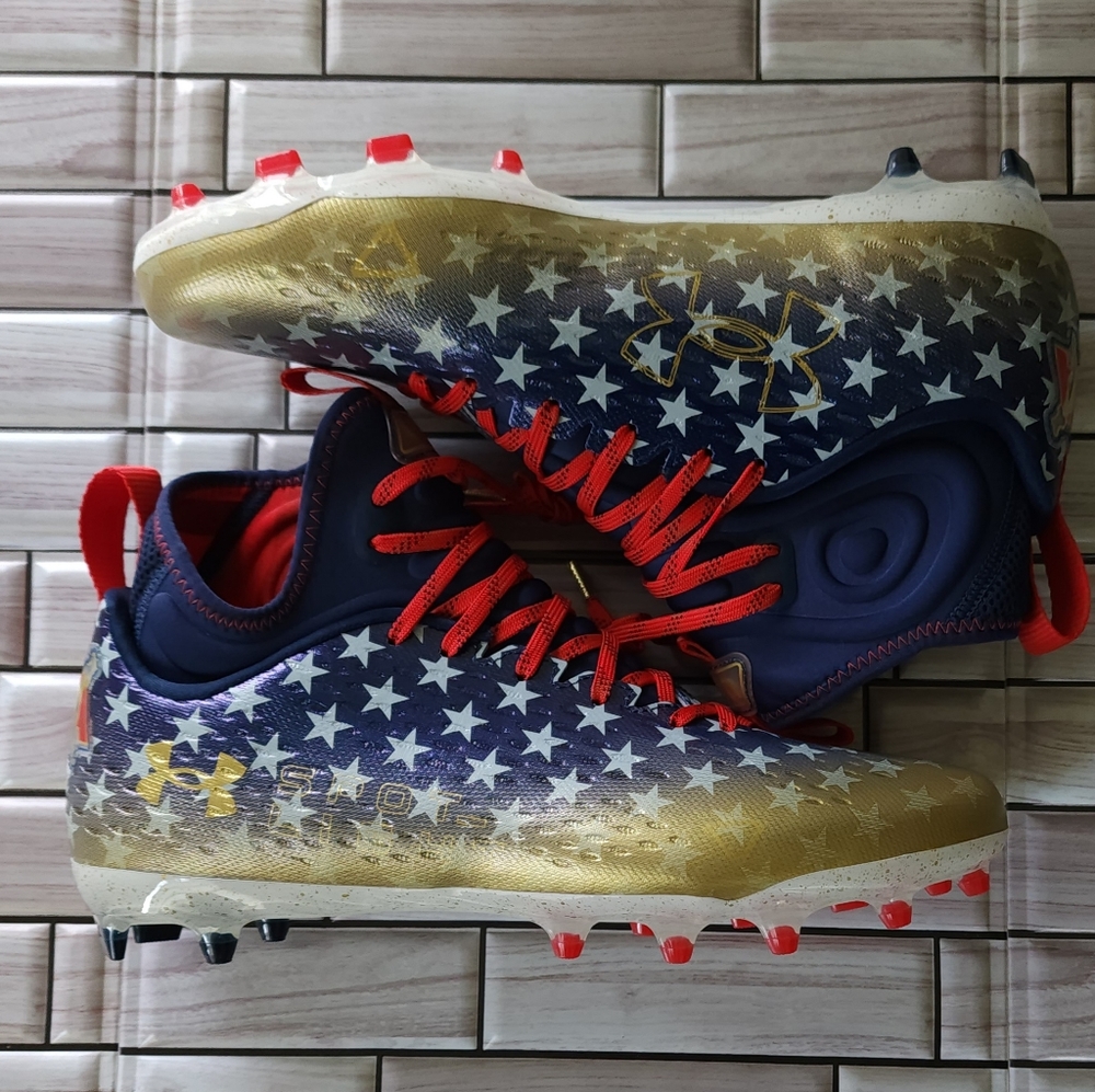 Under Armour Spotlight Stars Lux MC LE Football Cleats